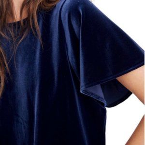 Madewell Velvet Butterfly Sleeve Tee